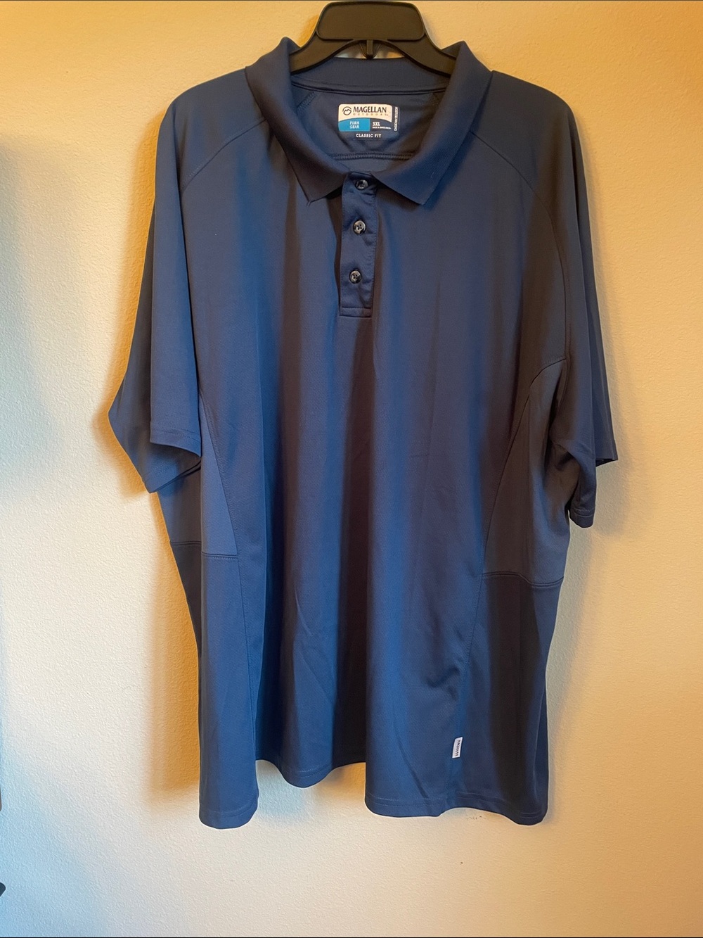 Magellan Outdoors Men’s Dark Blue Polo Shirt 3XL